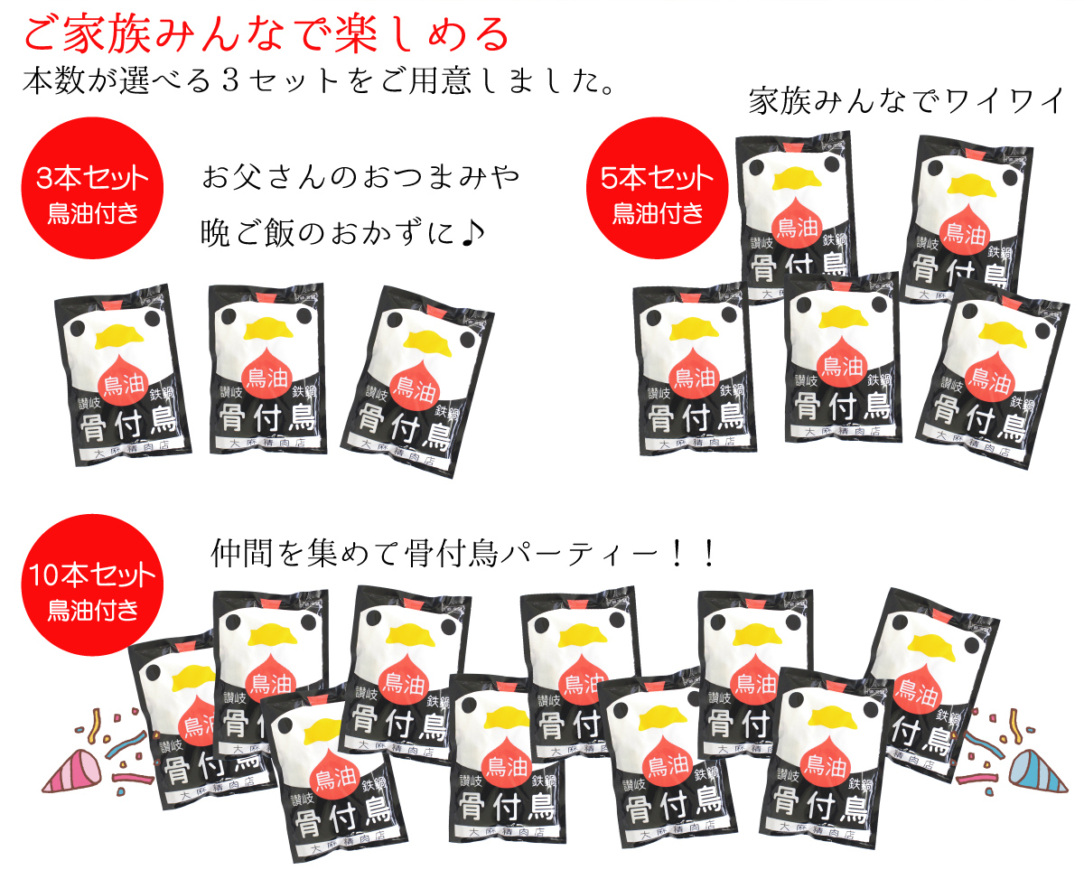 昭和17年創業のお肉屋さんが作る、無添加でおいしい骨付鳥!